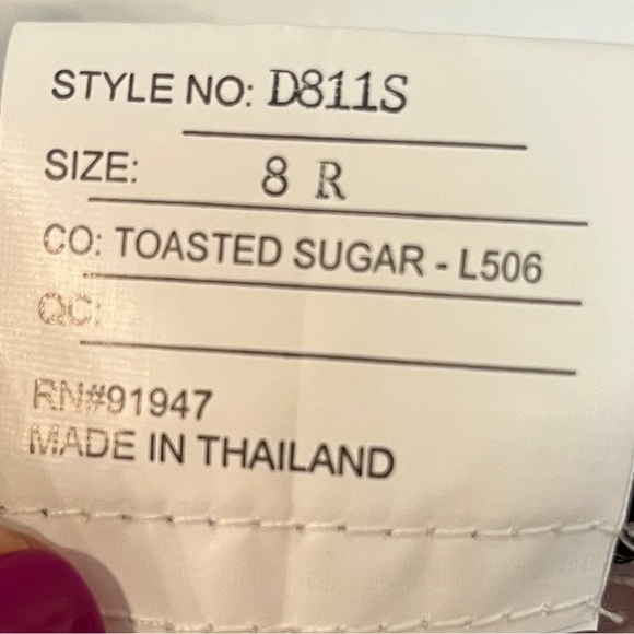 ALFRED SUNG Off-the-Shoulder Draped Wrap Satin Maxi Dress Toasted Sugar 8 AS IS - Picture 7 of 11